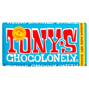 Tony's Chocolonely Chocoladereep Donkere Melk Fairtrade