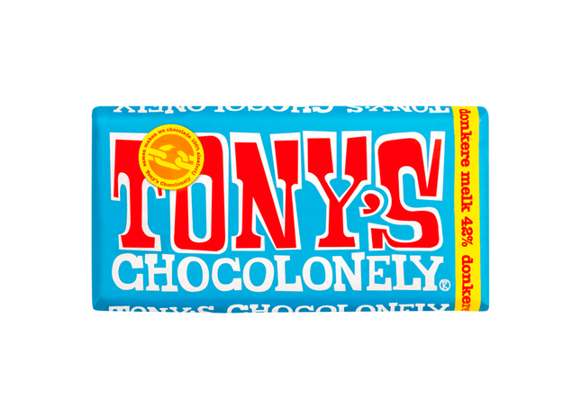 Tony's Chocolonely Chocoladereep Donkere Melk Fairtrade