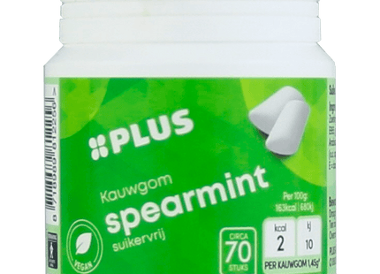 Chewing gum Spearmint