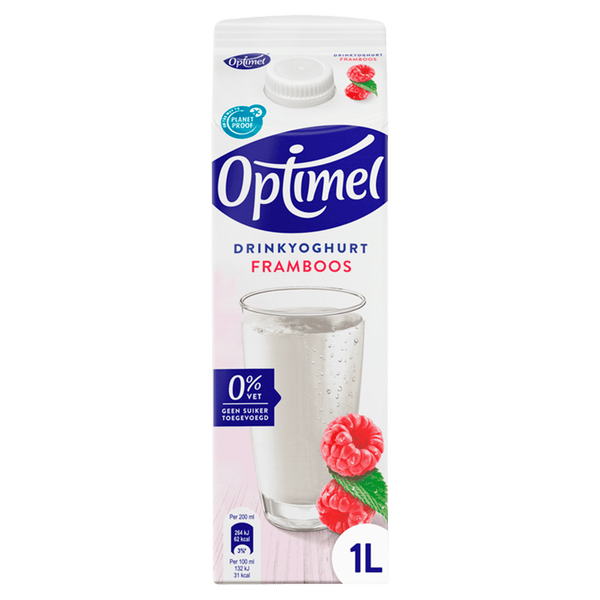 Optimel Raspberry Drink 0% Fat