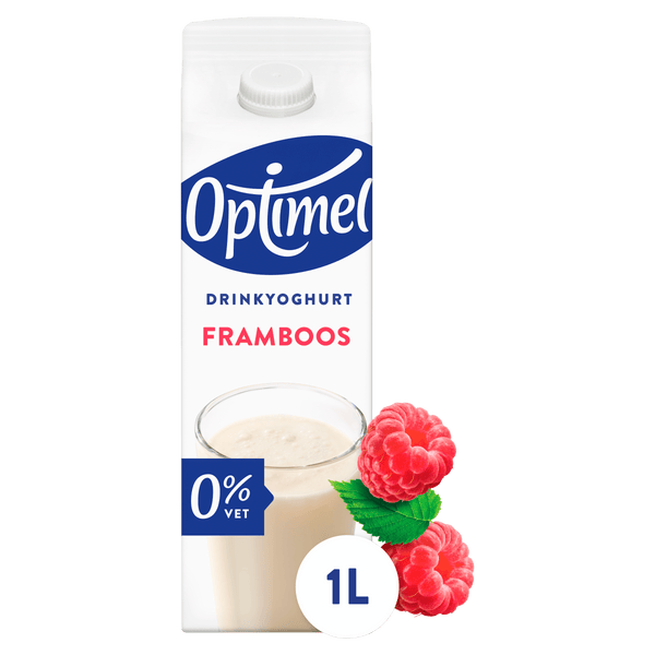 Optimel Drink framboos 0% vet