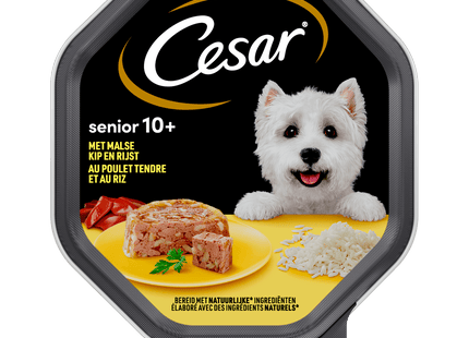 Cesar 10+ Senior Kip & Rijst Hondenvoer