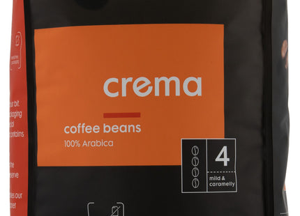 koffiebonen crema - 1000 gram