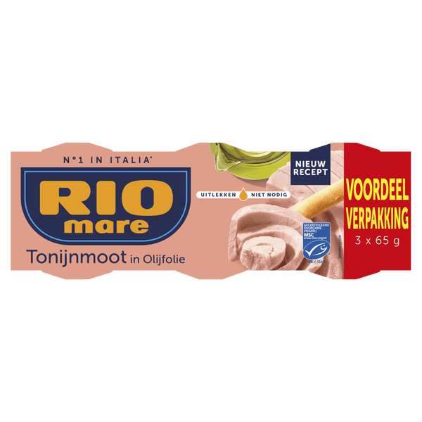 Rio Mare Thunfisch in Olivenöl 3x65g MSC