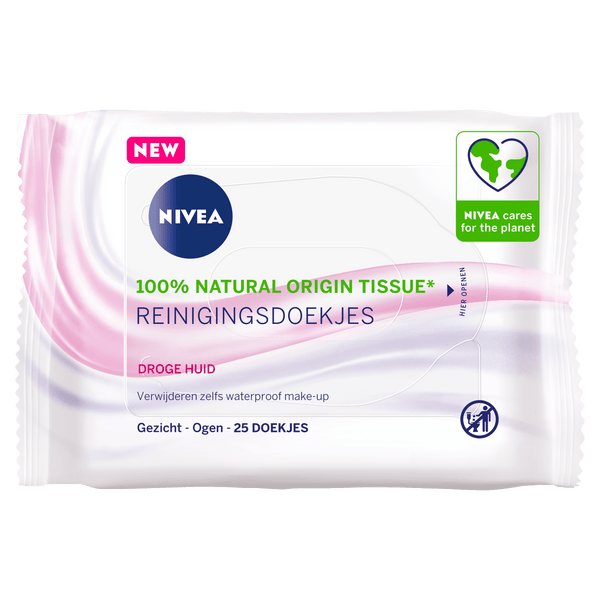 Nivea 3-In-1 Verzachtende Reinigingsdoekjes
