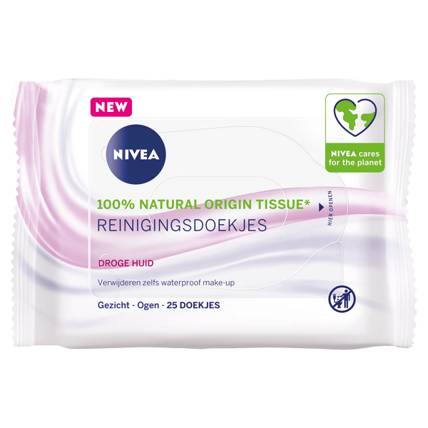 Nivea 3-In-1 Verzachtende Reinigingsdoekjes