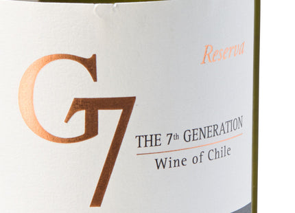 G7 reserva chardonnay - 0,75 L