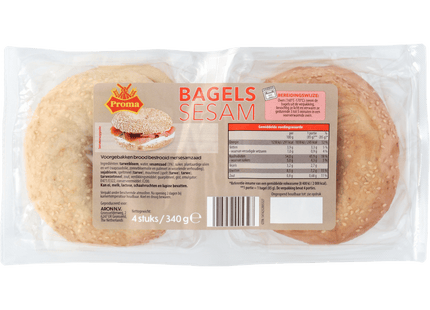 Proma Bagels met sesam