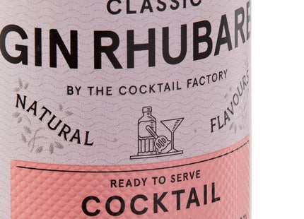 The Cocktail Factory Gin Rhubarb 200ml
