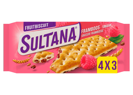 Sultana Fruit Biscuits Raspberry