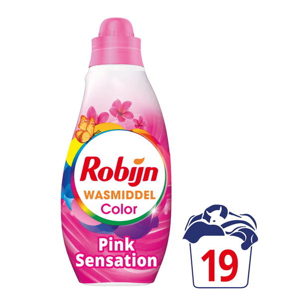 Robijn Klein & kraftvoll Farbe Pink sens. 19sc