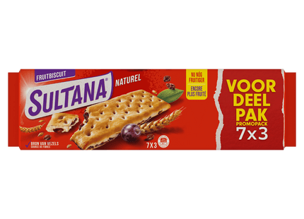 Sultana Fruit Biscuits Natural