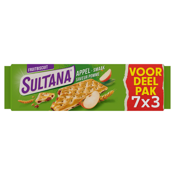 Sultana Fruit Biscuits Apple