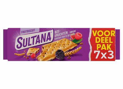 Sultana FruitBiscuits Forest fruits