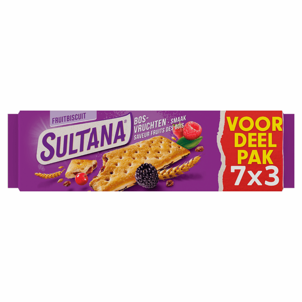 Sultana FruitBiscuits Bosvruchten