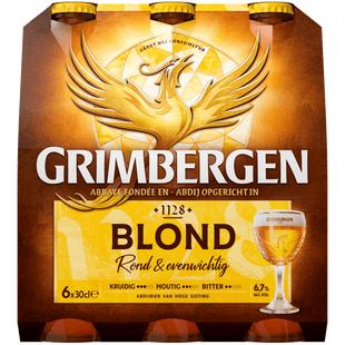 Grimbergen Blond abdijbier fles