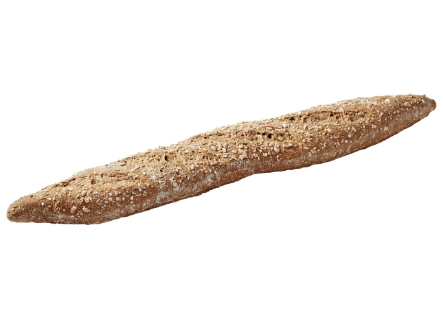 Korenlanders Brown Baguette, zubereitet mit Sauerteig