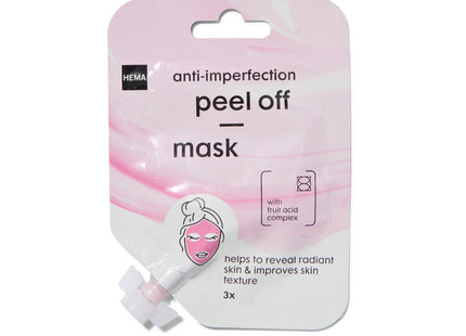 peel-off mask anti-imperfection