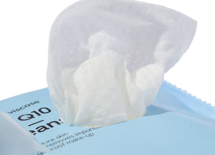 facial cleansing wipes with Q10 - 25 pieces