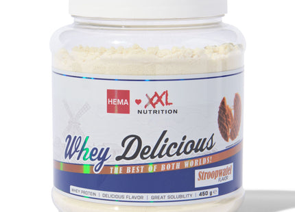 XXL Nutrition Whey Delicious stroopwafel 450gram