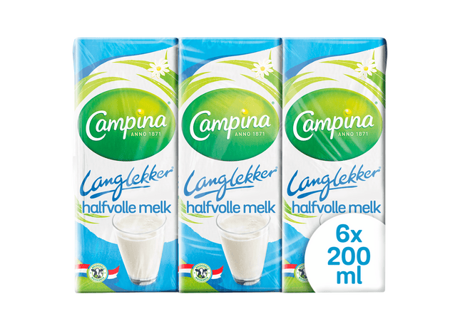 Campina Langlekker Halfvolle melk mini