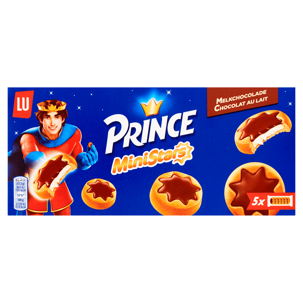 Lu Prince MiniStars Koekjes Melkchocolade