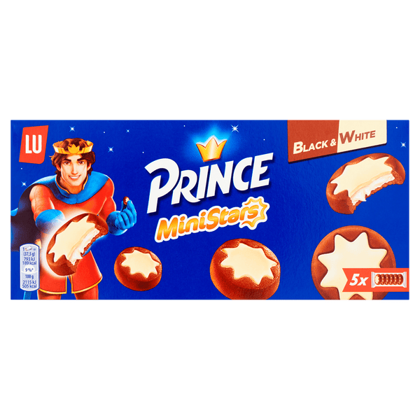 Lu Prince MiniStars Koekjes Black & White