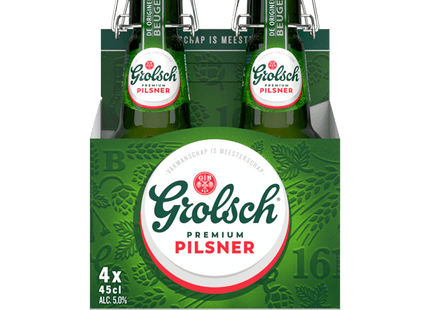 Grolsch Premium pilsner bier beugelfles