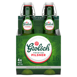 Grolsch Premium pilsner bier beugelfles