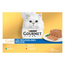 Gourmet Gold Mousse Katzenfutter Nassfutter Fleisch/Fisch
