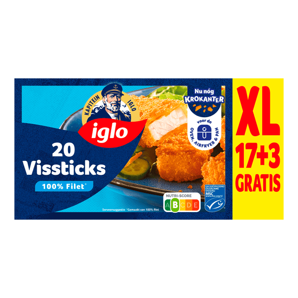 Iglo Fischstäbchen 20 Stück