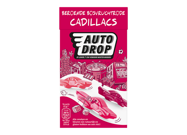 Autodrop Bosvruchtrode Cadillacs