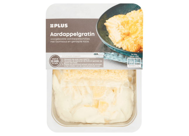 Aardappelgratin naturel