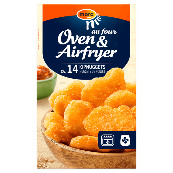 Mora Ofen- und Heißluftfritteuse Hähnchennuggets