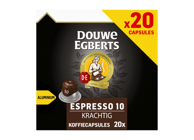 Douwe Egberts Leistungsstarkes Vorteilspaket mit Kaffeetassen