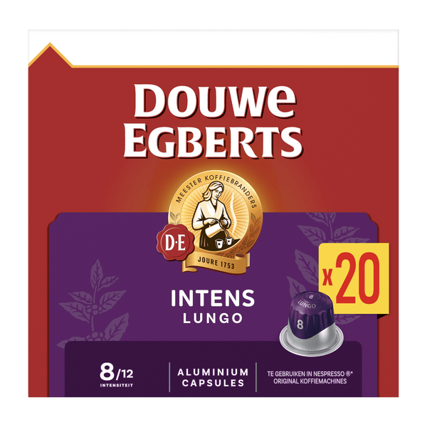 Douwe Egberts Lungo kräftige Kaffeekapseln Vorteilspackung