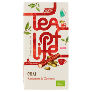 Tea of Life Chai kardemom zoethout