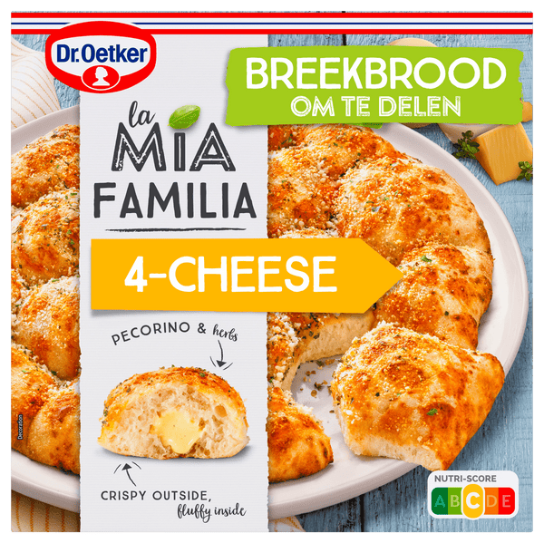 Dr. Oetker La Mia Familia 4 cheese breekbrood