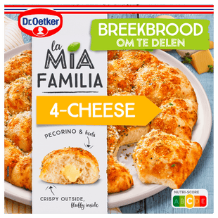 Dr. Oetker La Mia Familia 4 cheese breekbrood