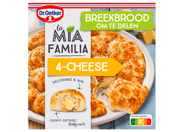 Dr. Oetker La Mia Familia 4 cheese breekbrood