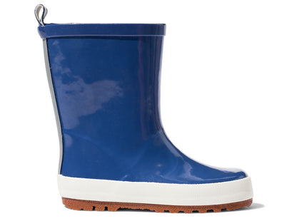 children's rain boots rubber blue