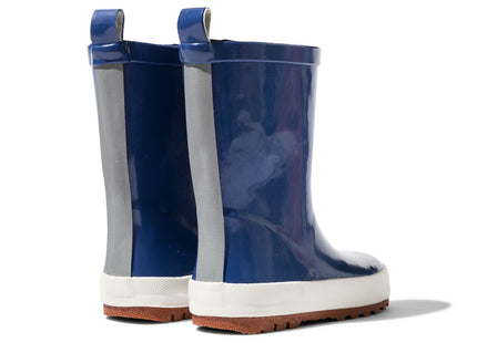 children's rain boots rubber blue