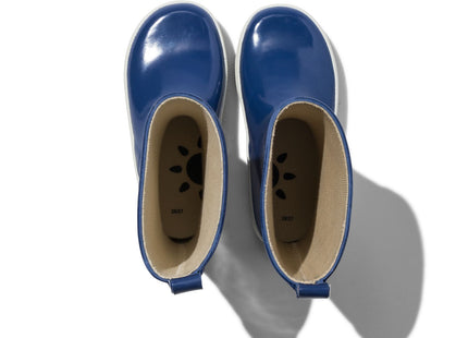children's rain boots rubber blue