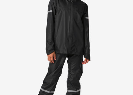 rain pants for children lightweight waterproof black