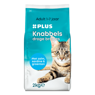 Kattenvoer knabbels vis