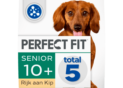 Perfect Fit Senior Mini Hondenbrokken Kip