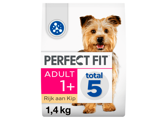 Perfect Fit Adult Mini Hondenbrokken Kip