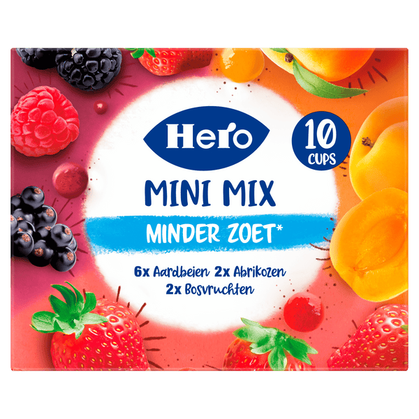 Hero Marmelade Mini-Mix weniger süß