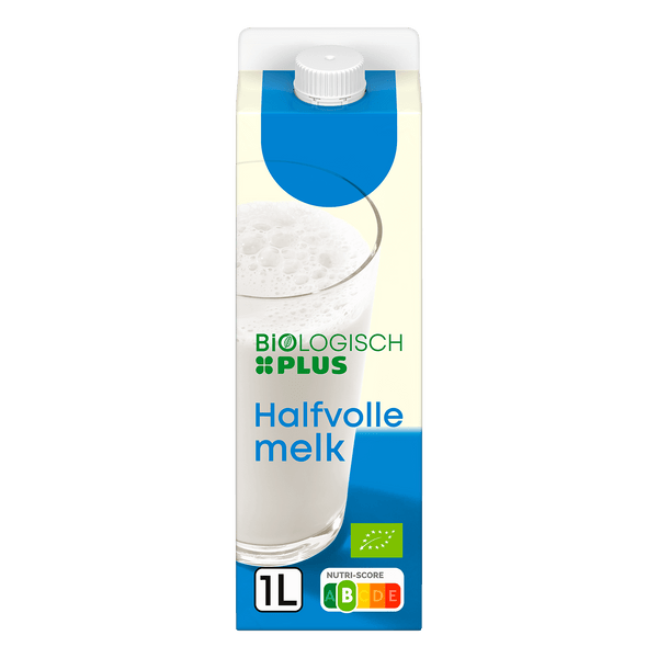 Biologische teilentrahmte Milch