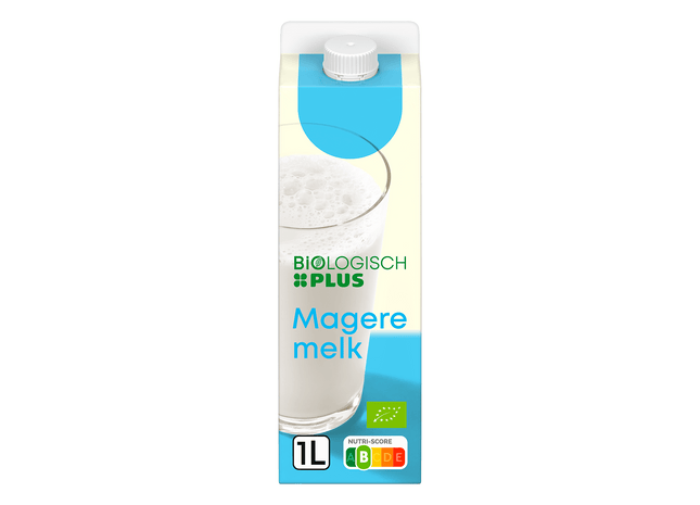Bio-Magermilch